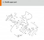 Stihl MB 545.1 VE Vario Drive Electric Start Lawn Mower Spare Parts